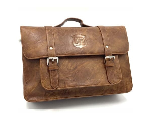 Light brown leather case