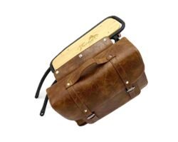 Light brown leather case