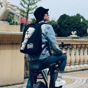 michael blast grey backpack